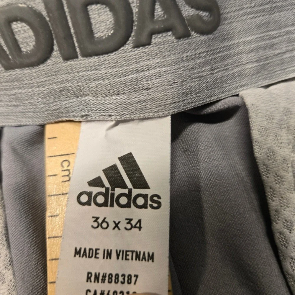 Adidas Ultimate365 Mens Golf Pants Grey 36x34 RN88387 Stretch‎ Performance